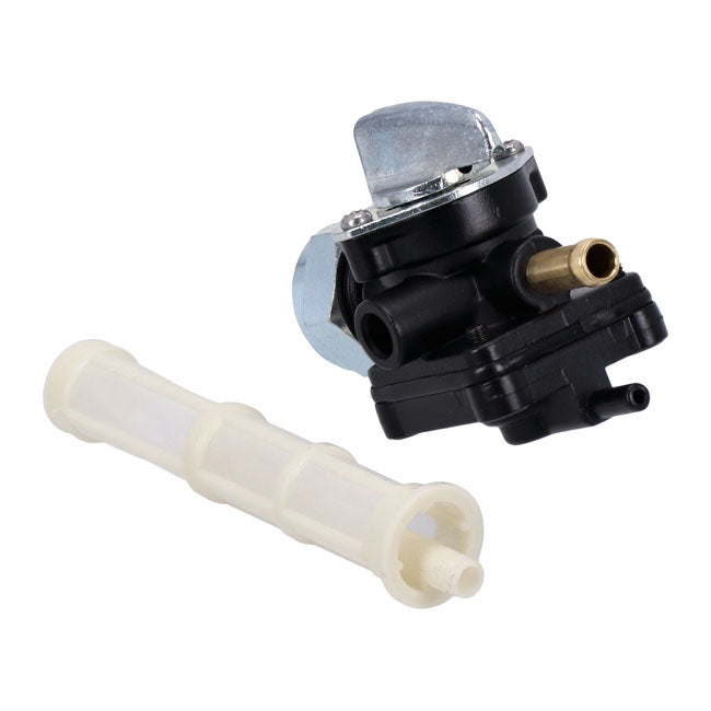 Oem Style Vacuum Petcock. Black Petcocks Mcs
