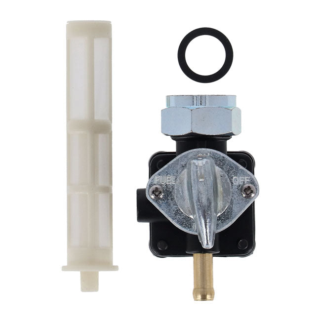 Oem Style Vacuum Petcock. Black Petcocks Mcs
