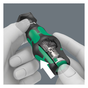 Wera, Kraftform 1/4" bit holding Turbo bit driver handle T-HANDLES Wera