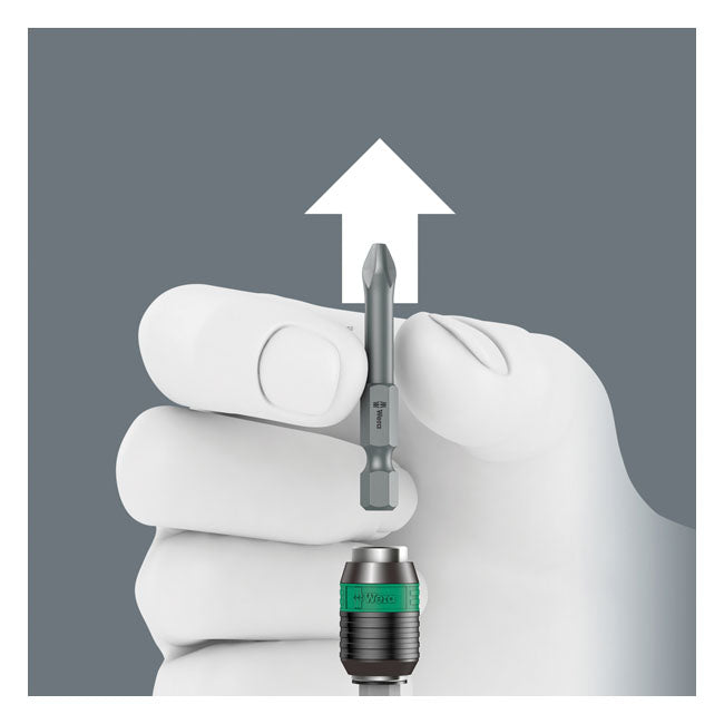 Wera, Kraftform 1/4" bit holding Turbo bit driver handle T-HANDLES Wera