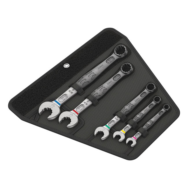Wera wrench open/box end set 5-pc Joker 6003 series metric WRENCHES OPEN/BOX END Wera