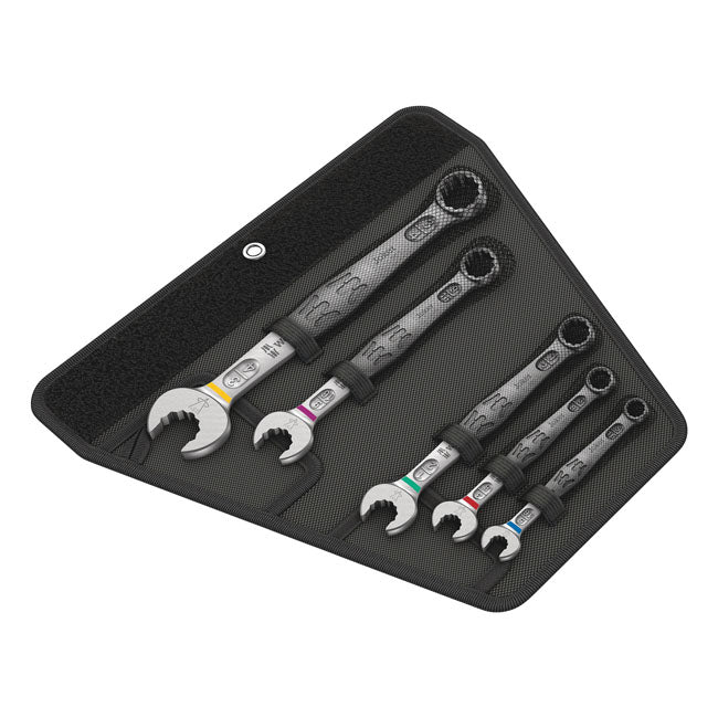 Wera wrench open/box end set 5-pc Joker 6003 series -US size WRENCHES OPEN/BOX END Wera