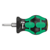 Wera Stubby carburetor screwdriver Slotted screws Series 335 Screwdrivers Wera