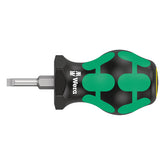 Wera Stubby carburetor screwdriver Slotted screws Series 335 Screwdrivers Wera