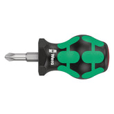 Wera Stubby screwdriver for Phillips screws PH2 Series 350 Screwdrivers Wera