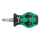 Wera Stubby screwdriver series 355 PZ2 for Pozidriv screws Screwdrivers Wera