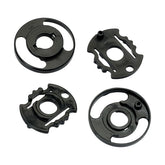 Biltwell Gen2 baseplate kit - black (pair) HELMETS Biltwell