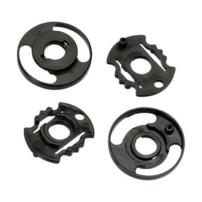 Biltwell Gen2 baseplate kit - black (pair) HELMETS Biltwell
