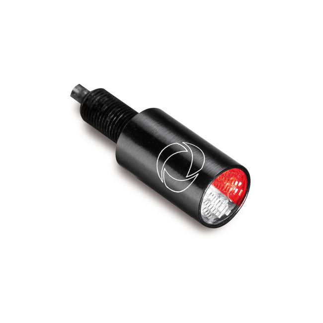 Kellermann, Atto® Integral DF 3-1 combo. Black, clear lens TAILLIGHT/TURN SIGNALS COMBO Kellermann