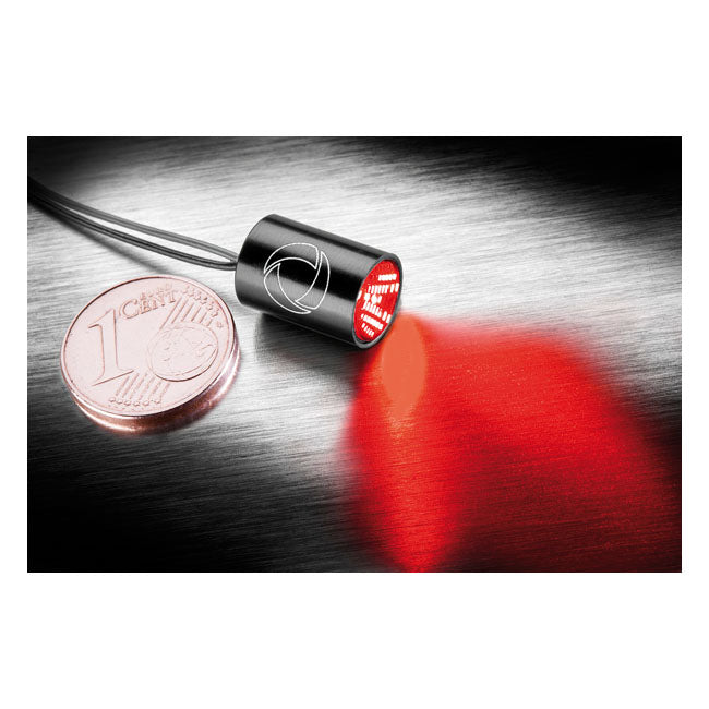 Kellermann, Atto® Integral taillight. Black, clear lens TAILLIGHTS Kellermann