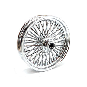 Mcs Radial 48 Fat Spoke Front Wheel 3.50 X 16 Sf Chrome Front Wheels 16 Inch Mcs