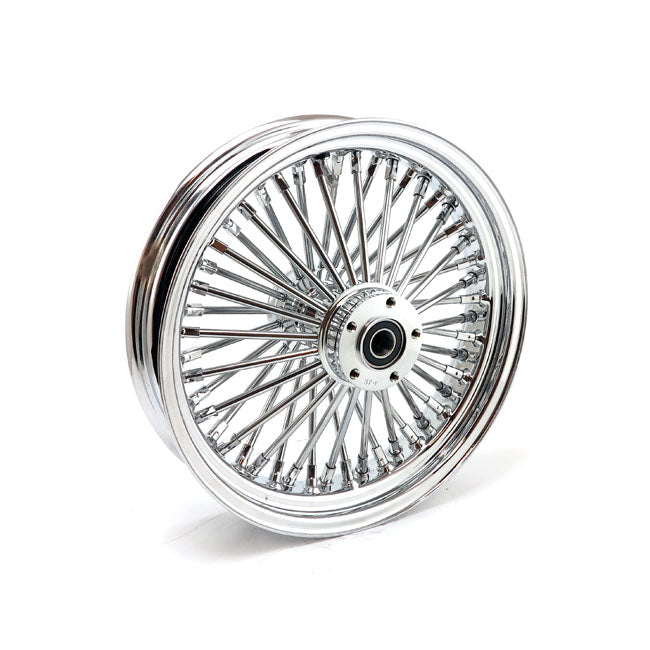 Mcs Radial 48 Fat Spoke Rear Wheel 3.50 X 16 Chrome Rear Wheels 16 Inch Mcs
