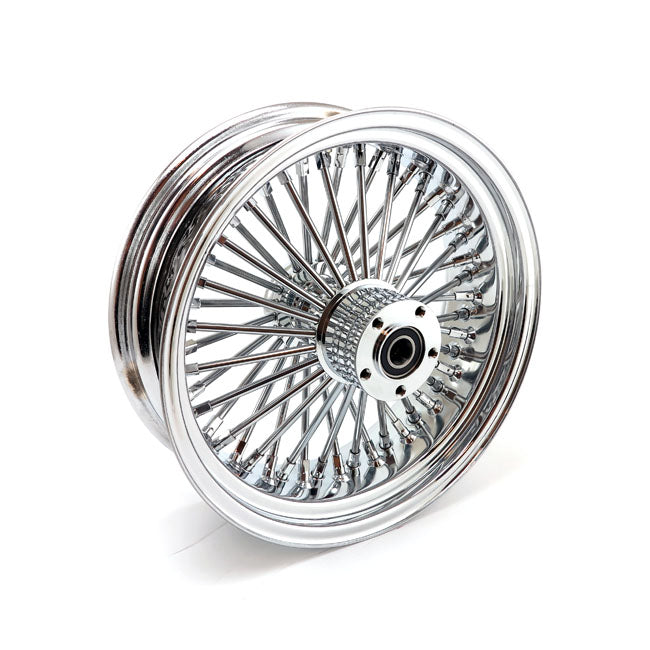 Mcs Radial 48 Fat Spoke Rear Wheel 5.50 X 16 Chrome Rear Wheels 16 Inch Mcs