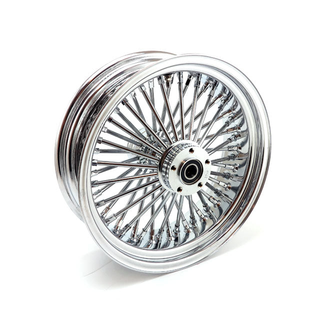 Mcs Radial 48 Fat Spoke Rear Wheel 5.50 X 16 Chrome Rear Wheels 16 Inch Mcs