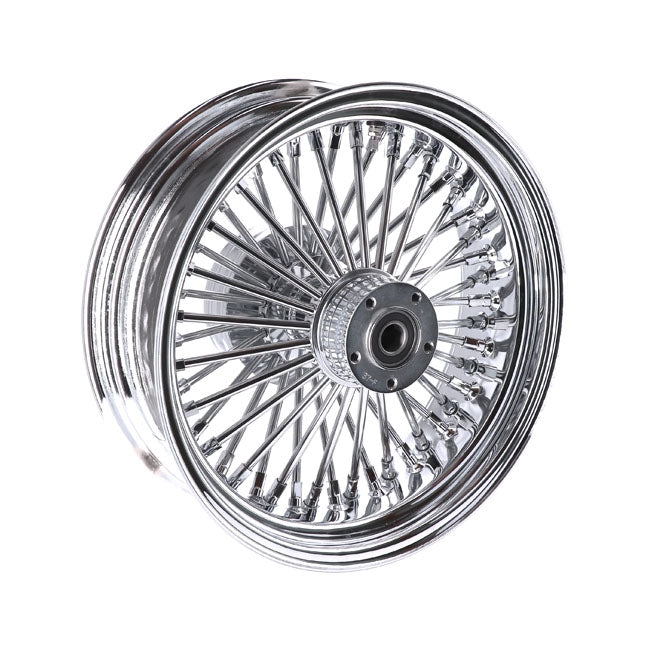 Mcs Radial 48 Fat Spoke Rear Wheel 5.50 X 16 Chrome Rear Wheels 16 Inch Mcs