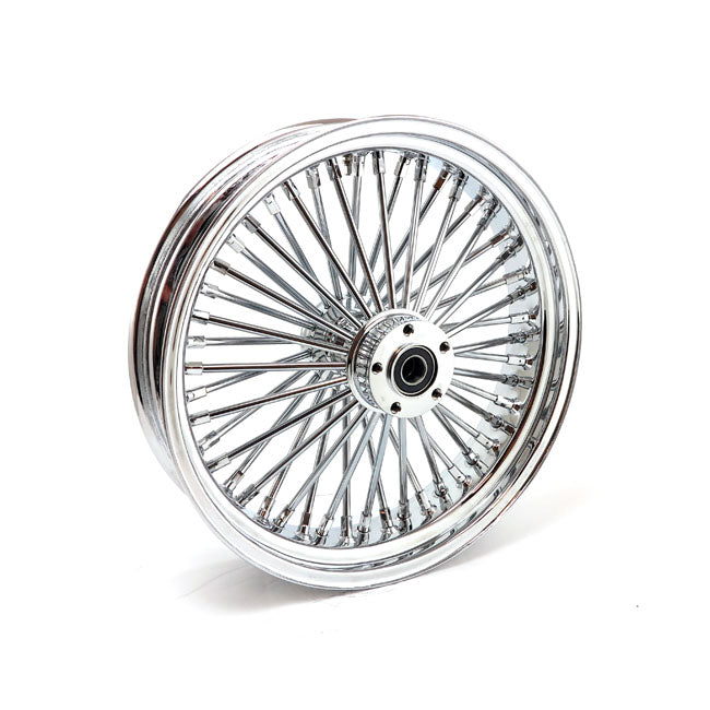 Mcs Radial 48 Fat Spoke Rear Wheel 4.25 X 18 Chrome Rear Wheels 18 Inch Mcs