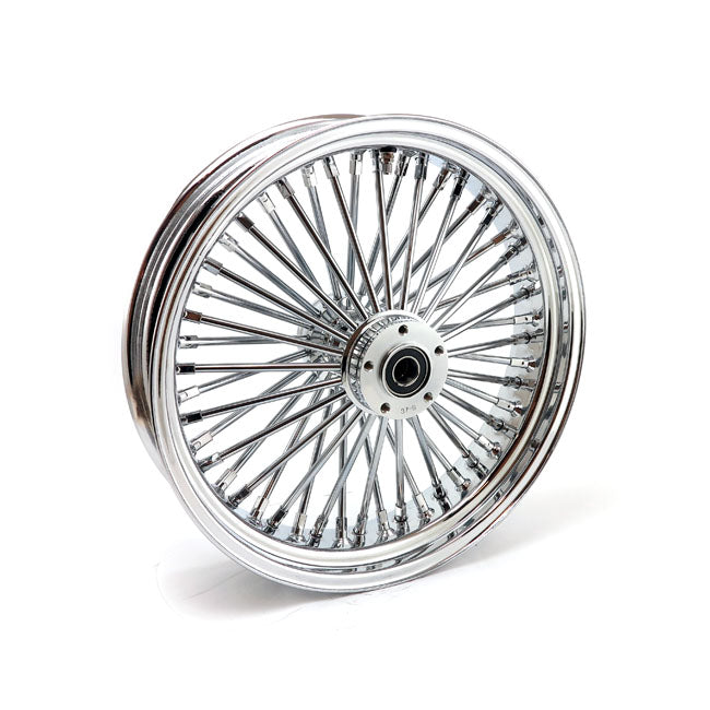 Mcs Radial 48 Fat Spoke Rear Wheel 4.25 X 18 Chrome Rear Wheels 18 Inch Mcs