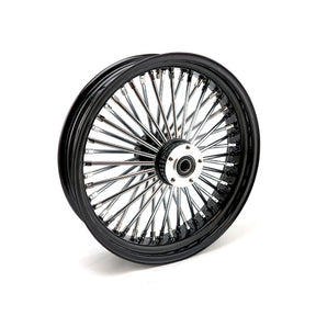 Mcs Radial 48 Fat Spoke Rear Wheel 4.25 X 18 Black Rear Wheels 18 Inch Mcs