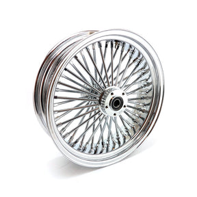 Mcs Radial 48 Fat Spoke Rear Wheel 5.50 X 18 Chrome Rear Wheels 18 Inch Mcs