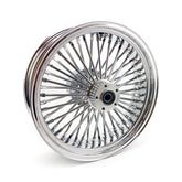Mcs Radial 48 Fat Spoke Rear Wheel 5.50 X 18 Chrome Rear Wheels 18 Inch Mcs
