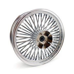 Mcs Radial 48 Fat Spoke Rear Wheel 5.50 X 18 Chrome Rear Wheels 18 Inch Mcs