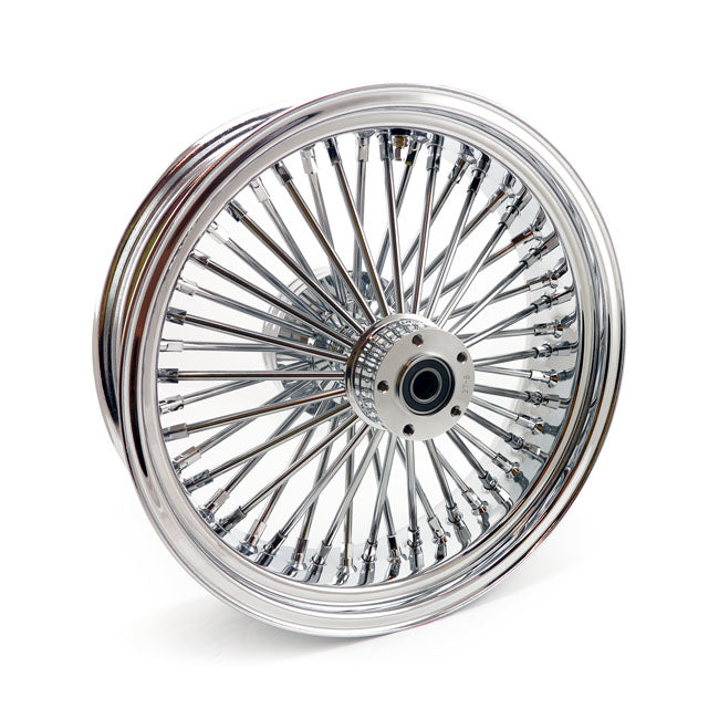 Mcs Radial 48 Fat Spoke Rear Wheel 5.50 X 18 Chrome Rear Wheels 18 Inch Mcs