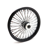 Mcs Radial 48 Fat Spoke Front Wheel 2.15 X 19 Df Black Front Wheels 19 Inch Mcs