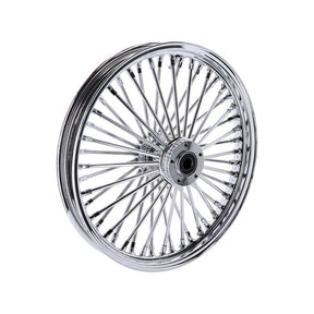 Mcs Radial 48 Fat Spoke Front Wheel 2.15 X 19 Sf Chrome Front Wheels 19 Inch Mcs