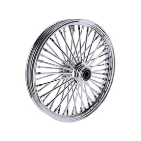 Mcs Radial 48 Fat Spoke Front Wheel 2.15 X 19 Sf Chrome Front Wheels 19 Inch Mcs