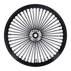 Mcs Radial 48 Fat Spoke Front Wheel 2.15 X 19 Sf Black Front Wheels 19 Inch Mcs
