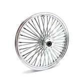 Mcs Radial 48 Fat Spoke Front Wheel 2.15 X 21 Df Chrome Front Wheels 21 Inch Mcs