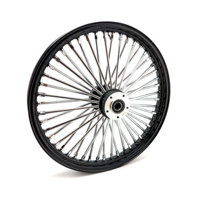 Mcs Radial 48 Fat Spoke Front Wheel 2.15 X 21 Df Black Front Wheels 21 Inch Mcs