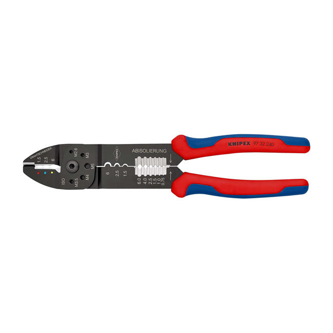 Knipex, crimping pliers. 240mm long, 300 gram CRIMPING TOOLS Knipex