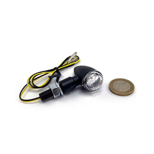 Pb2 Led Turn Signals Black, Clear Lens Turn Signals Led Mcs