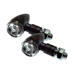 Pb2 Led Turn Signals Black, Clear Lens Turn Signals Led Mcs
