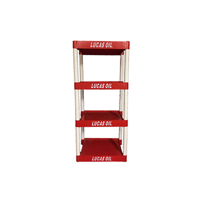 Lucas, Oil 4 Shelf Display Rack Lucas Oil