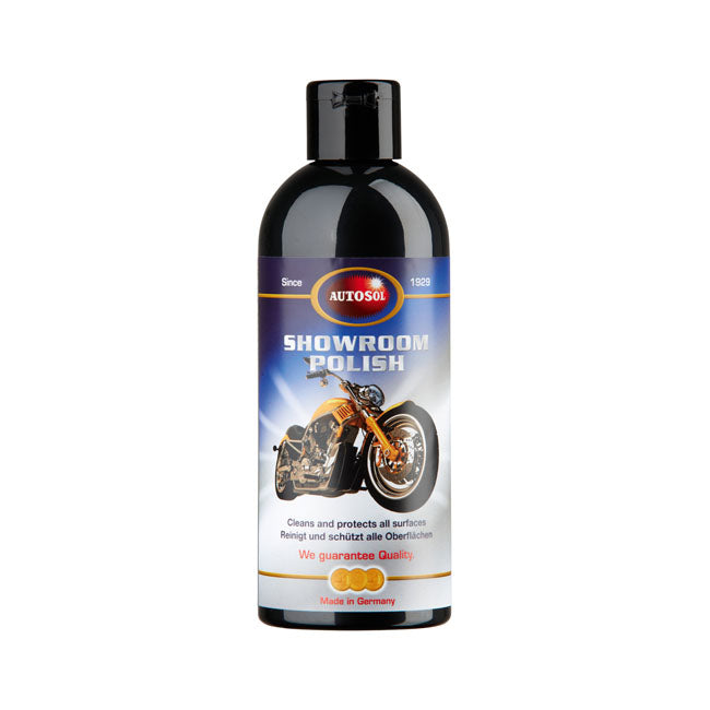 Autosol, Showroom Polish. Bottle 250cc Bike Cleaners And Polishing Autosol