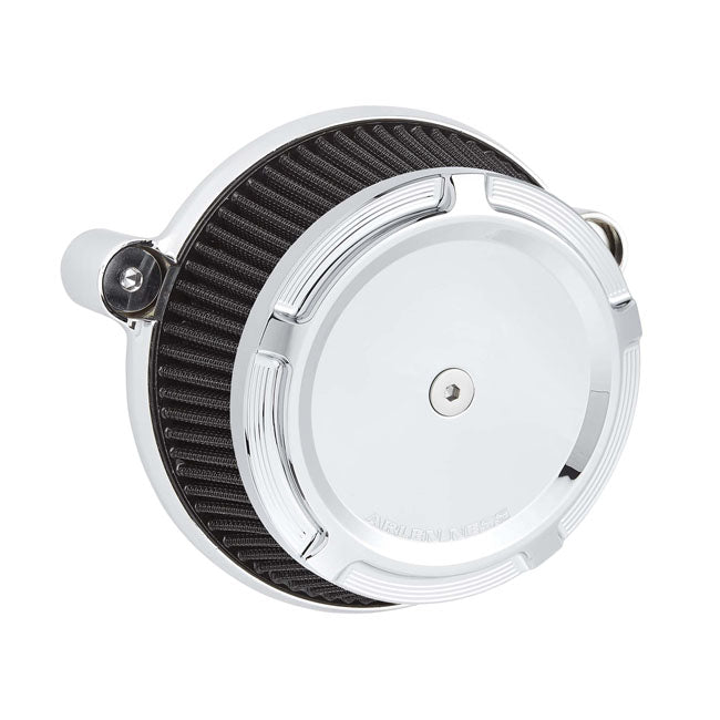 Arlen Ness, Stage 1 Big Sucker air cleaner kit. Bev. Chrome Air Cleaner Arlen Ness