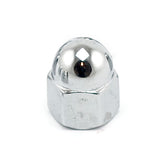 Colony, 1/4-20 acorn nuts chrome. Low Crown NUTS USA SIZES Colony