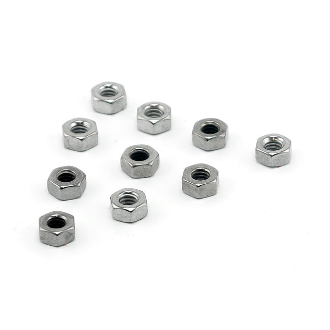 Colony 1/4-20 hex nuts chrome NUTS USA SIZES Colony