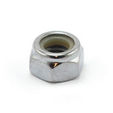 Colony M8 x 1.25 Nylon insert lock nuts. Chrome NUTS METRIC Colony