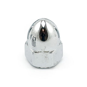 Colony, 1/4-20 acorn nuts chrome. High Crown NUTS USA SIZES Colony