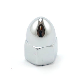 Colony, M10 x 1.25 acorn nuts chrome. High Crown NUTS METRIC Colony