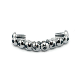 Colony 1/4-20 x 1/2 button head allen bolts chrome BOLTS USA SIZES Colony