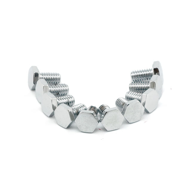 Colony 1/4-20 x 1/2 hex head bolts chrome BOLTS USA SIZES Colony