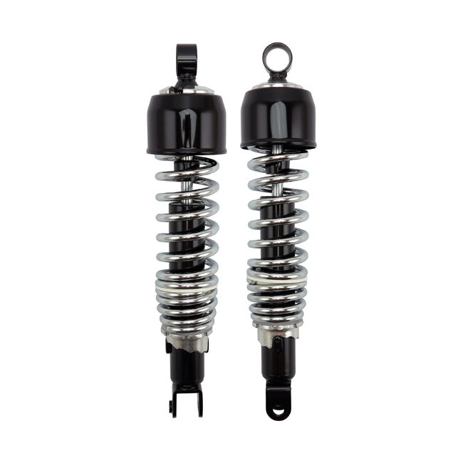 Emgo shock absorbers black/chrome SHOCK ABSORBERS Emgo
