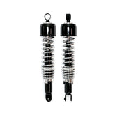 Emgo shock absorbers black/chrome SHOCK ABSORBERS Emgo