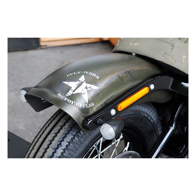 Cult-Werk, FXBB/S/FLSL/FXST rear fender ''OEM style Short'''' FENDER REAR Cult Werk