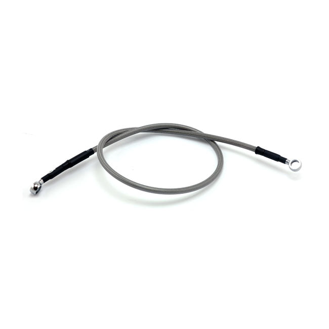 Goodridge brake line upper front, stainless clear coated BRAKE LINE KITS Goodridge