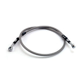 MCS by Goodridge brake line front, stainless clear coated BRAKE LINE KITS Mcs